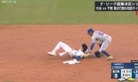 大谷翔平、千賀攻略の爆速タイムリー後に“珍事” 36連続成功がまさか…塁上で“大の字”に「速すぎて飛び越えた？」「余裕でセーフかと」