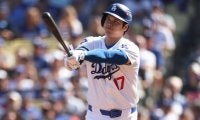 大谷翔平、PS走者なしの打席で20打席無安打の“怪”　変則左腕の前にタイミング合わず2三振　投手陣は序盤で6失点
