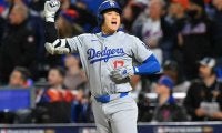 大谷翔平、球団記録まで「あと1」　四球激増で更新か…初のPOで躍動、米記者紹介
