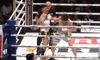 残り数秒で…カウンター衝撃KO 真っ向打ち合いに「ナイスファイト」称賛相次ぐ