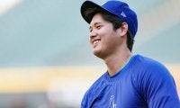 大谷翔平、パワーS評価に「誰がいるんですか？」　ゲームの数値に「フフフ」…納得の表情