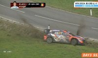 こんな止まらないの！？世界最速ラリー車が「リアルマリオカート」 濡れた芝でスピン連発「みんなコマ状態」の一部始終