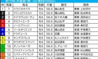【天皇賞秋／前日オッズ】単勝3.9倍以下が「9.1.2.2」で圧倒　過去2回“3強ムード”の年は1人気勝ち切れず