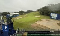 大雨で3日目中止 54ホール短縮競技で脇元華が単独首位で最終日へ