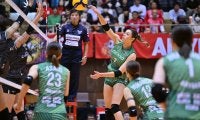 SVリーグ女子　デンソーが無敗どうしの戦いを制し8連勝