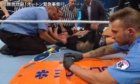 「ダメだろ」「やっちまった」“禁じ手”で病院送り…屈強レスラー、まさかの暴挙にファン騒然