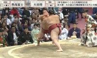 真剣勝負時とのギャップがエグい…人気力士が取組後に見せた“素の表情”に放送席も悶絶「ほっぺた赤くてかわいい」