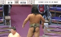まだ髷が…“ロン毛姿”のすごい力士が現れた！ 序二段で“無敗”街道をばく進中「強いなこの子」ファン驚嘆