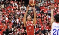 日本代表がグアムに17点リードで前半終了…西田優大と吉井裕鷹が2ケタ得点