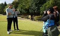 “フォトゴルファー”阿部未悠が石川遼のスイングをパシャッ！／もし女子プロが男子プロを撮影したら（前編）