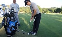 石川遼は「長期スパン」でパター熟考 新作＋3種類のグリップをテスト