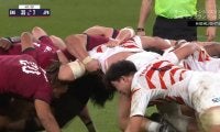 ラガーマンのアドレナリンが爆上がりする瞬間はここ！スクラムで押し勝った日本代表FW陣の雄叫びがすさまじい