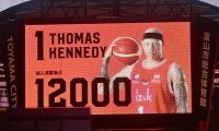 富山のトーマス・ケネディが個人通算1万2000得点を達成…bjリーグ時代含め来日14年目で大記録