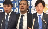 保留していた平良がサイン「中継ぎやります」　217％増も笑顔無しの鷹27歳…13日の契約更改