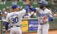 T・ヘルナンデスとの再契約は「近づいている」　笑顔で“確信”のドジャース指揮官「皆さんも戻ることを願ってほしい」