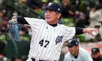 「61歳とは思えない」“剛速球”にX騒然　変わらぬレジェンド左腕が「なんて美しい」
