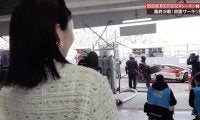 超弩級の美爆音！ 朝日奈央、国内最速GTレースの急発進に仰天…“目の前で”ランボルギーニの咆哮炸裂「凄い迫力」