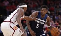 今季だけで4度目…NBAがウルブズのアンソニー・エドワーズへ10万ドルの罰金処分