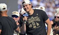 大谷翔平の英語にド軍ファン心酔　堂々とした振る舞い…デコピンとともに“最高の瞬間”に選出