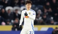 田中碧が鮮烈弾でリーズ初ゴール！　現地メディアも大絶賛…「プレミア移籍の噂もそれほど驚くことではない」