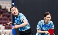 張本美和、木原美悠ペアが世界2位の大藤沙月、横井咲桜ペアと注目マッチアップ　アジア卓球でも熱戦、屈指の若手ペア同士の戦い【WTTスターコンテンダードーハ】