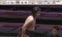 「あら男前」“ロン毛”姿の16歳力士にファン熱視線