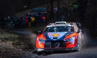 WRCモンテカルロ：シェイクダウンはヒョンデのオィット・タナックがトップ。勝田貴元は2.5秒差の7番手