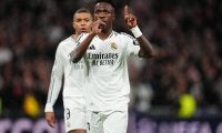 ヴィニシウスがマドリーで通算100得点目！2ゴールでのCL白星貢献に「勝利とゴールに満足している」