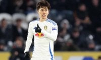 「西ヨーロッパで最もフェアな選手」相手監督やファンが退場を訴えた田中碧、リーズ指揮官は意に介さず「退場になるような状況はない」