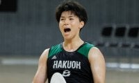 B1茨城に白鷗大学の陳岡流羽が練習生として参加「多くのことを学び、選手として成長していきたいと思います」