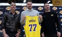 【NBA】「エイプリルフールかと……」レイカーズ加入のドンチッチ、トレード通告時の心境明かす　“キング”との共闘には「夢が叶った」