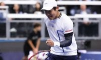 西岡良仁、世界42位ナカシマをストレートで撃破し初戦突破。最後までブレークポイントを与えず[ダラス・オープン]