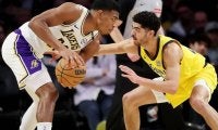 八村塁が27歳初陣で24得点9リバウンドの活躍…レブロン欠場のレイカーズはペイサーズに勝利