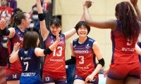 【バレー】Astemoが刈谷に3-0で快勝し、前日の雪辱を果たす。3・4位対決はNEC川崎、5・6位対決はSAGA久光が2連勝　SV女子