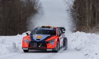 WRCスウェーデン：シェイクダウンはヒョンデのティエリー・ヌービルがトップ。勝田貴元は3.8秒差の9番手