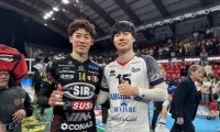 【バレー】石川祐希、大塚達宣の日本人対決が実現！ ペルージャがミラノに3-1で勝利　イタリア1部
