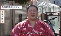 人気力士・宇良の足のサイズに驚き バレンタインのチョコは「ちょっと減って…」リアルな激白も
