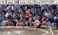 新横綱が「お尻で投げた」豊昇龍、執念の勝利に拍手喝采「すごい投げだw」