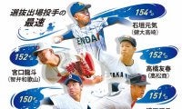 左右で最速150キロ台の剛腕ぞろい　選抜での最速記録更新なるか