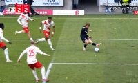 神アシスト！ 堂安律の“４連続スーパープレー”にファン驚愕！「えぐすぎ」「うんまっ」裏抜け→ビタ止めトラップ→ドリブル→クロスでマインツ守備陣破壊