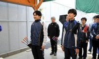 松江東高に70メートルの新アーチェリー場　国スポに向け、施設整備