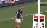 逆転トライの大ピンチから驚きのターンオーバー フランスファンの気持ちが激しく動く興奮の激走トライ