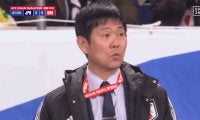 震えながら…森保一監督、国歌斉唱で大号泣！「毎度毎度グッとくる」「国を背負う覚悟や想い」Ｗ杯最速出場かかったバーレーン戦はスコアレスで前半終了