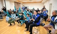 サッカー日本代表の町野選手、PVで伊賀市民が応援　「次は得点を」