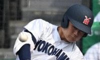 横浜・阿部葉太が大会第3号　最少の前回大会に本塁打数並ぶ　センバツ