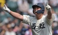 西日本短大付、2試合計3本塁打　打線が11得点で快勝　センバツ