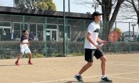 「第42回 むさしの村チェリージュニアテニストーナメント」18歳以下男女ダブルス決勝進出ペアが揃う