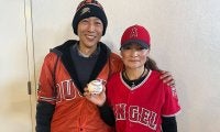 大谷翔平の“神対応”に「頭が真っ白」　エ軍ファンの日本人夫婦が大興奮「運使っちゃった」