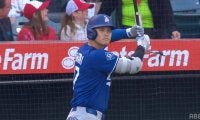 この並びが見たかった！ 大谷翔平の“相棒”、待望の実戦復帰にファン歓喜…試合前の“お馴染み2ショット”に「間に合ってよかった」「おかえりムーキー！」