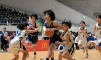 全国ミニバスケ、鹿児島県勢女子は1勝1敗　大会初日
